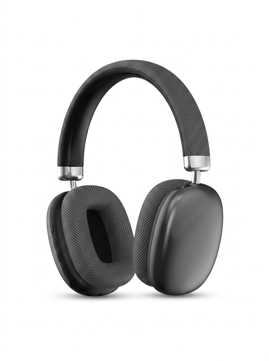 Wireless Over-Ear Headphones with Mesh Ear Cushions