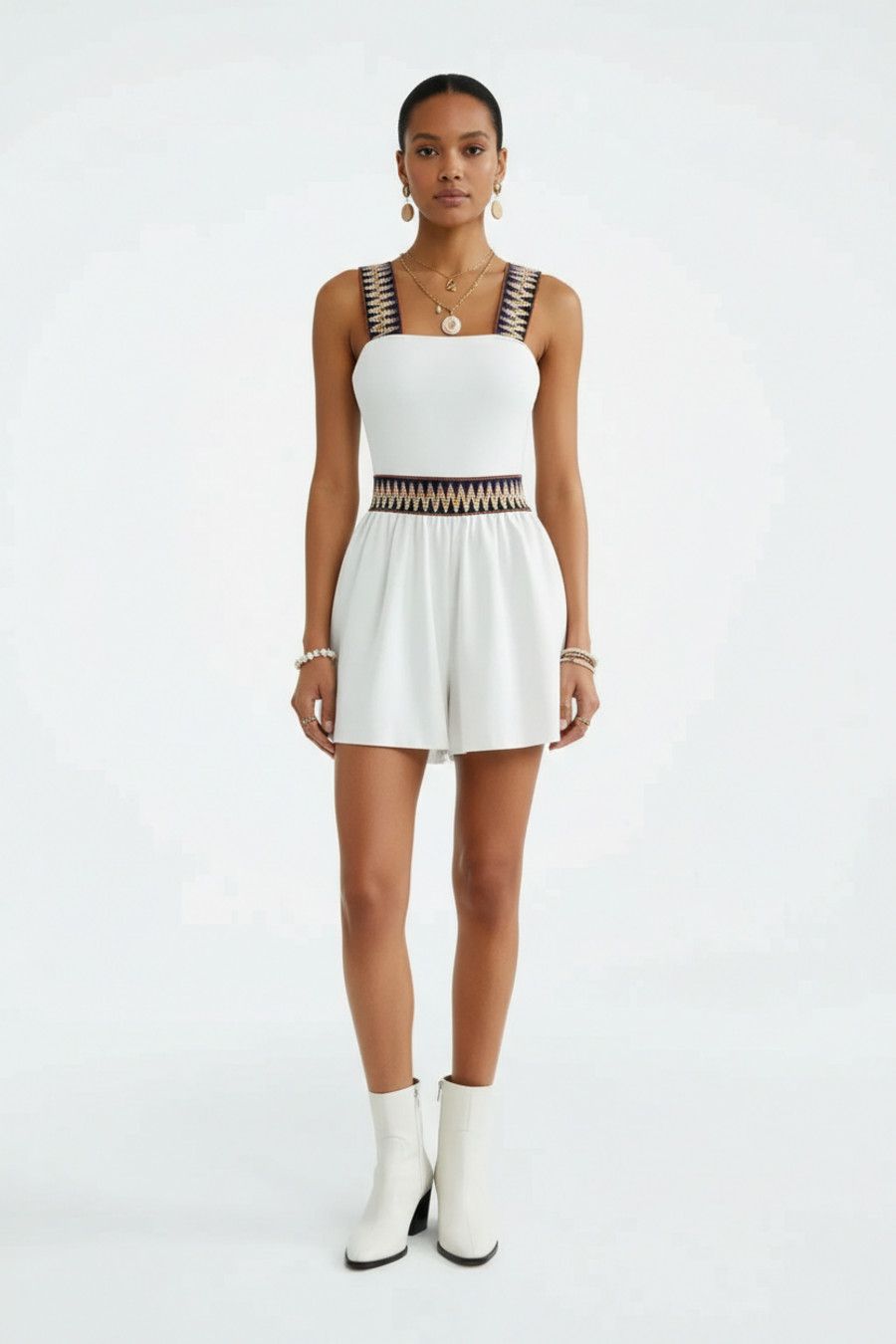 Vestidos de fiesta de poliéster (fibra de poliéster) de seda verde leche de frijol L GWC-00018