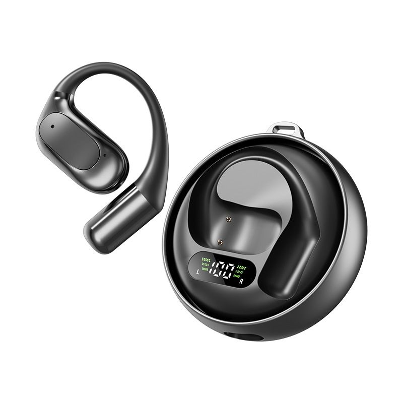 Open-Ear Wireless Bluetooth Earbuds with LED Charging Case Model#M114
