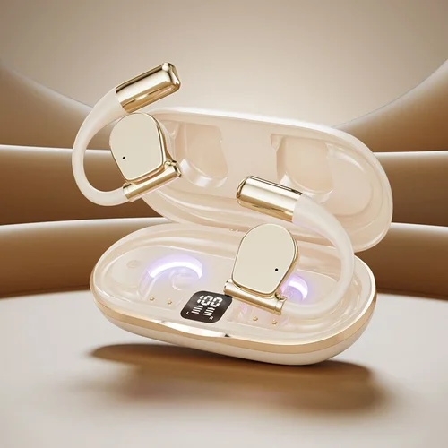 Wireless Open-Ear TWS Earbuds with LED Battery Display Model#M111