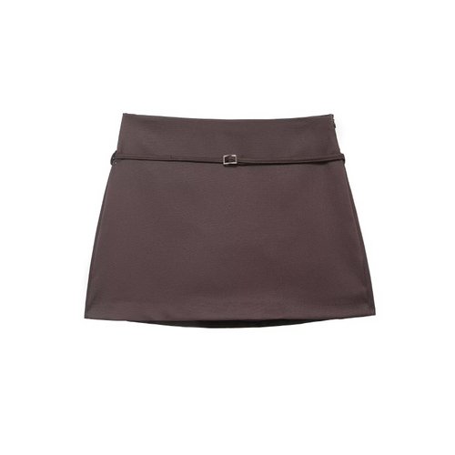 Women's Skirt Pants with Belt - Stylish & Versatile KUN-00004