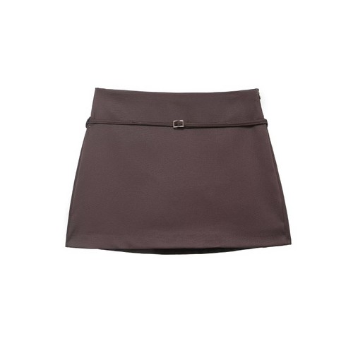 Women's Skirt Pants with Belt - Stylish & Versatile KUN-00004