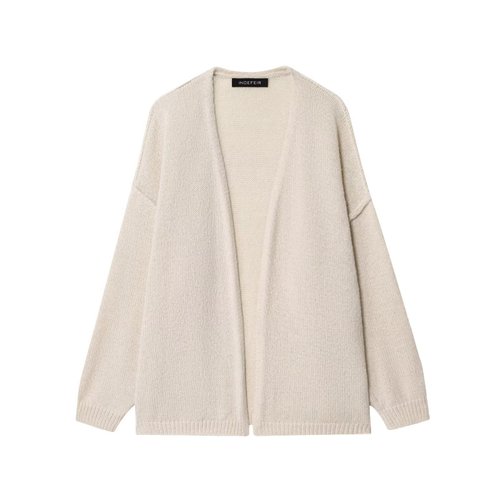Knit Cardigan Sweater Oversized Chunky Long KUN-00038