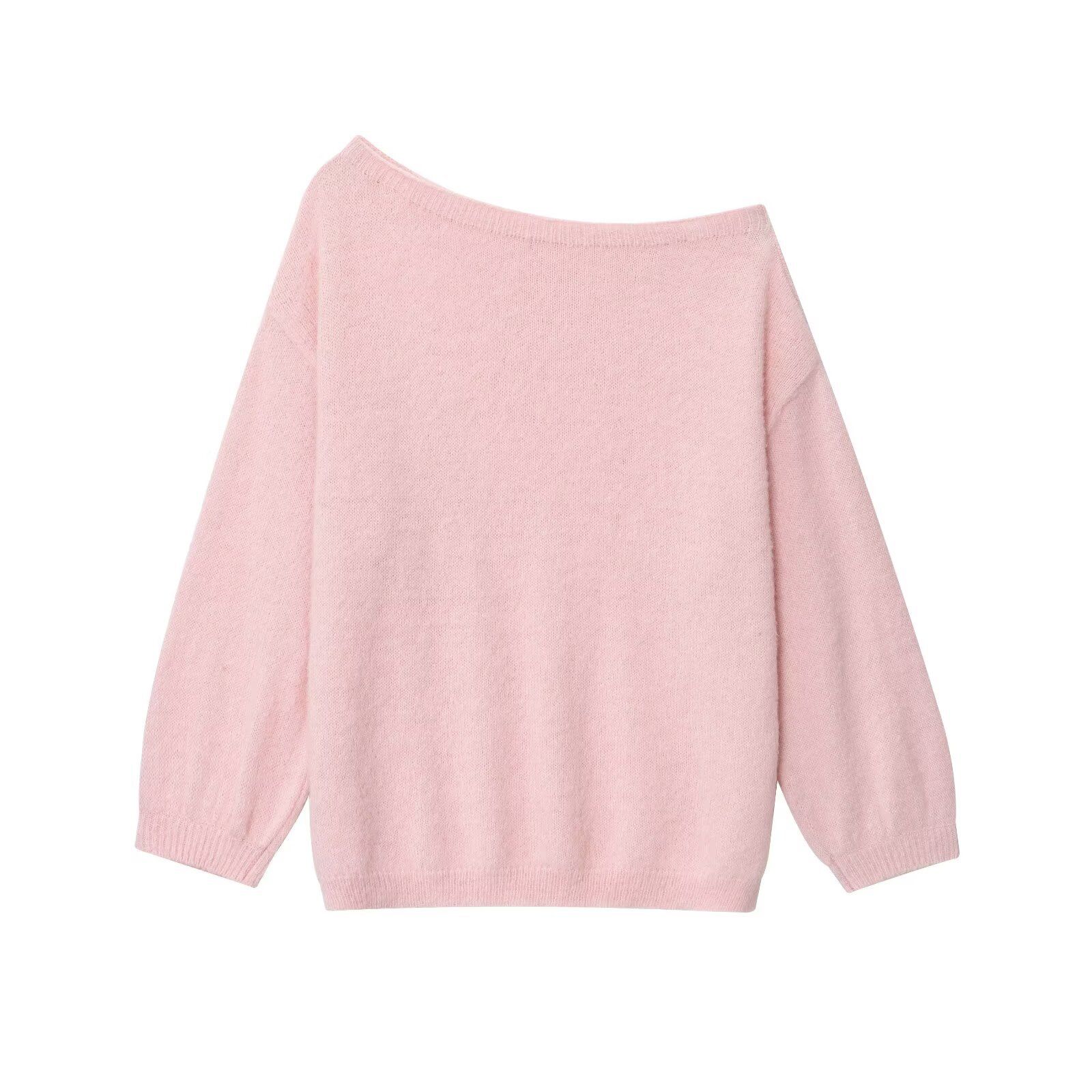 Knit Sweater Soft Oversized French Style KUN-00037