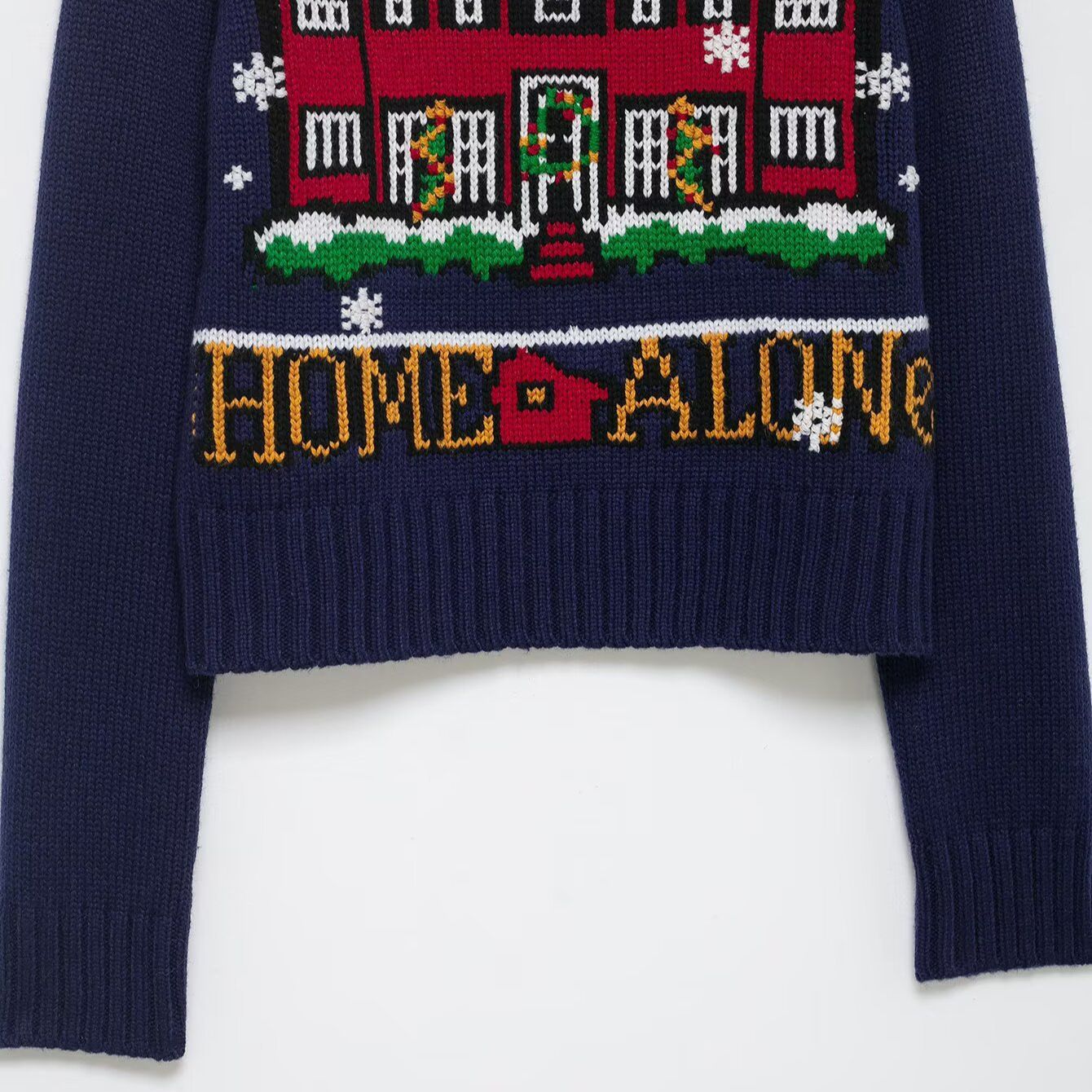 Gebreide trui - Jacquard pullover - Geïnspireerd op Home Alone KUN-00064