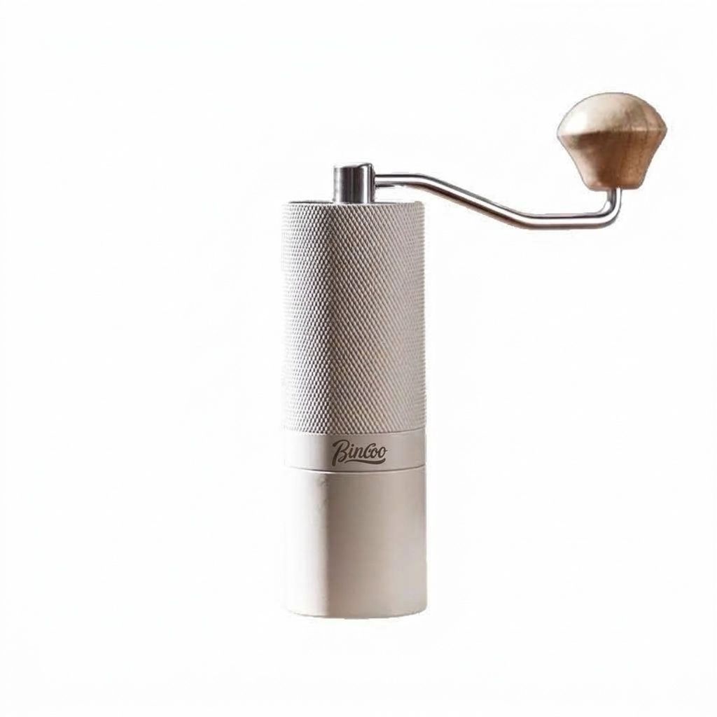 BinCoo Manual Coffee Grinder with Adjustable Burr