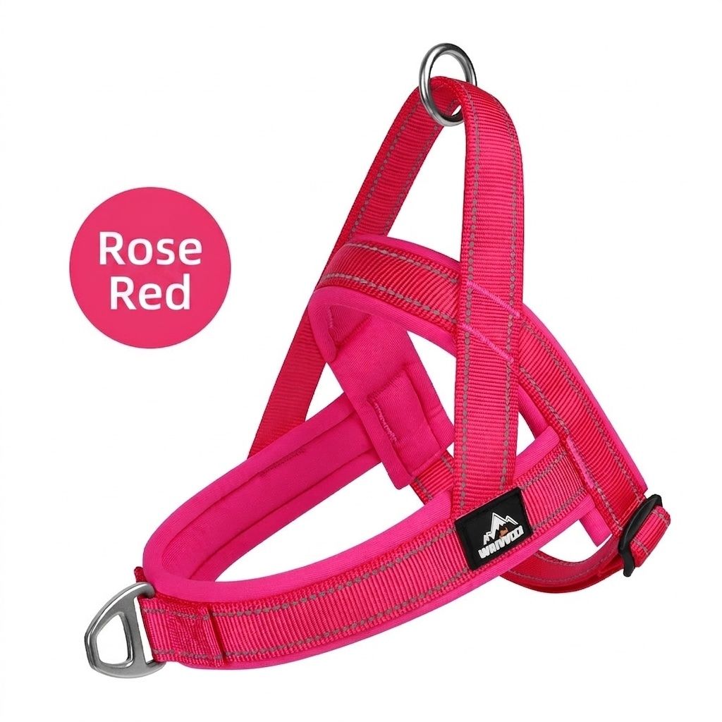 Padded Reflective No-Pull Dog Harness - Adjustable & Breathable