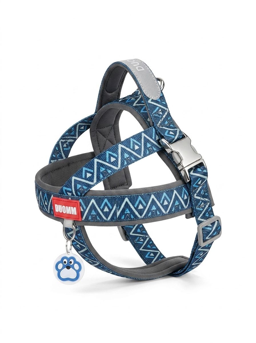 Adjustable Reflective No-Pull Dog Harness with Handle