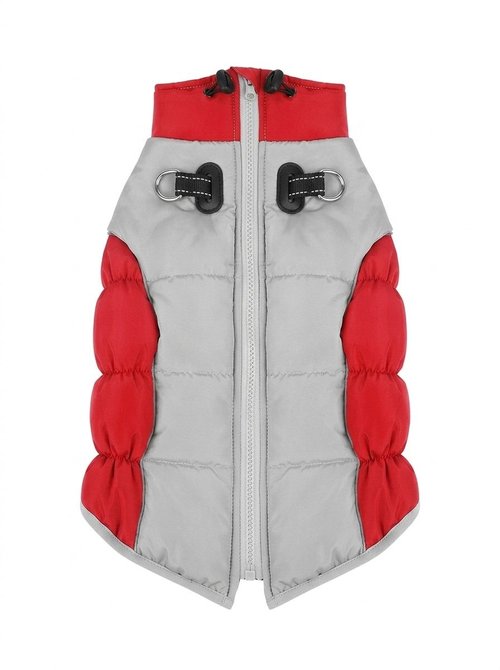 Warm Reversible Dog Puffer Vest - Waterproof Winter Pet Jacket