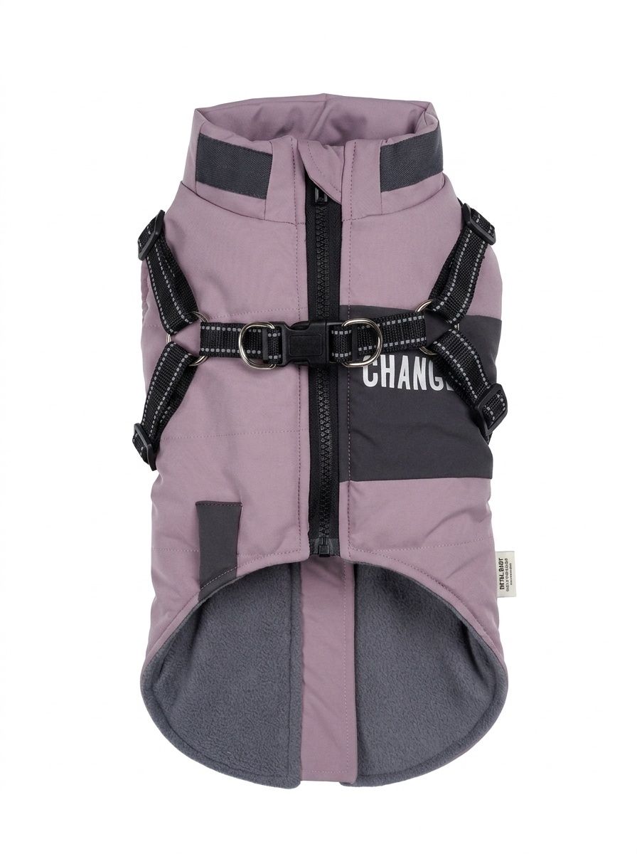 Warm Waterproof Dog Vest Harness for Winter Walks & Training