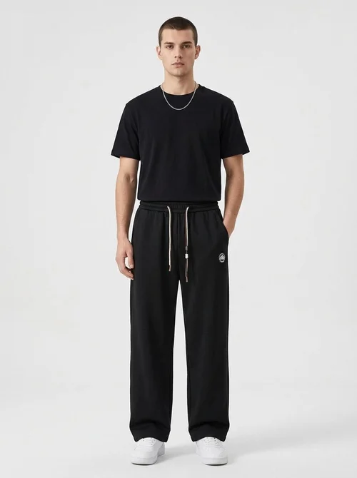 Relaxed Fit Multi-Pocket Men's Pants for Winter Casual Wear