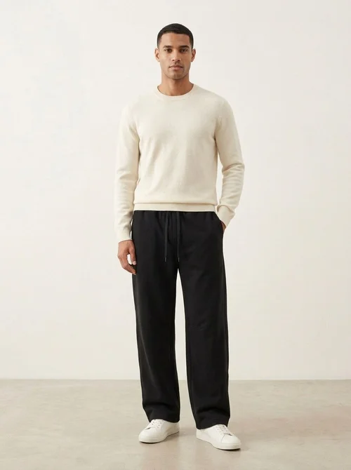 Functional Multi-Pocket Fleece-Lined Men's Cargo Pants for Winter Casual Wear