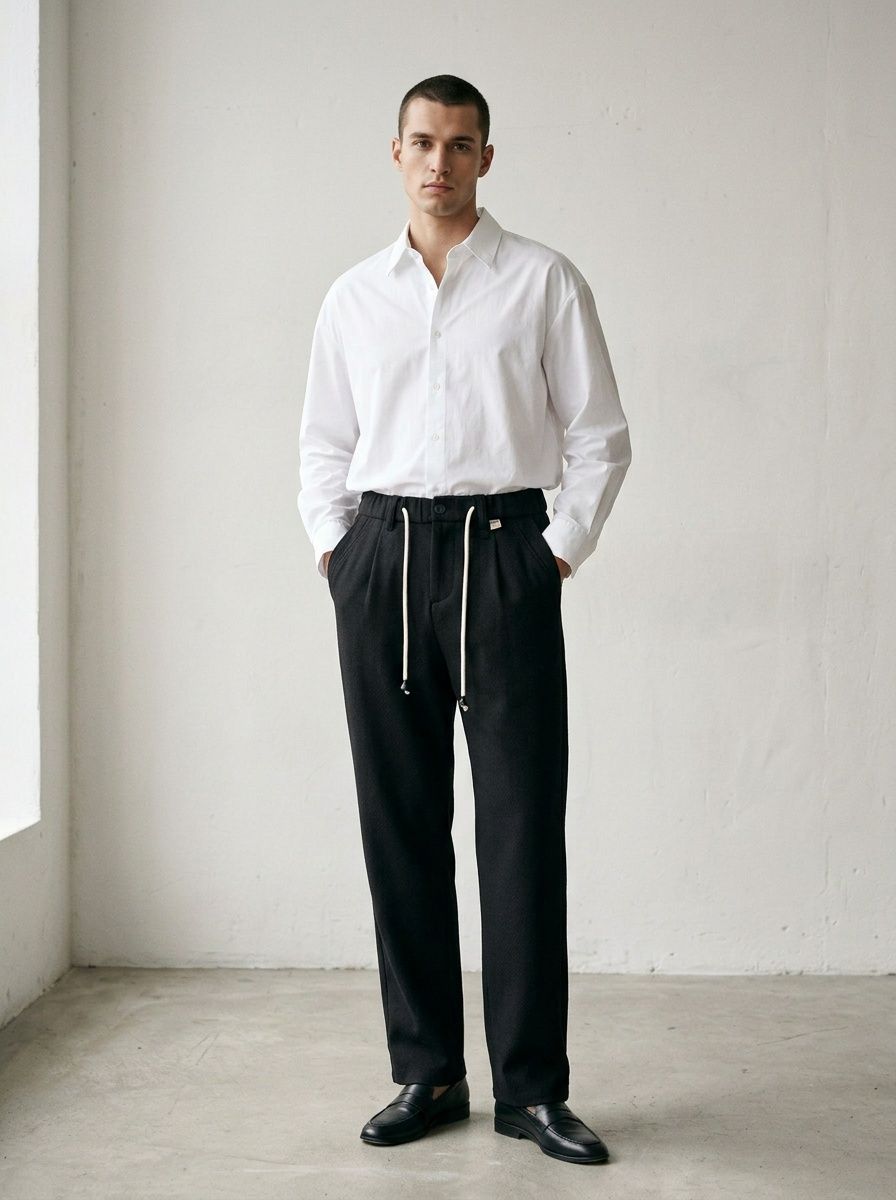 Straight Leg Versatile Men's Cargo Pants for Casual Athletic Wear