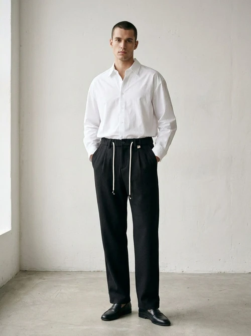 Straight Leg Versatile Men's Cargo Pants for Casual Athletic Wear