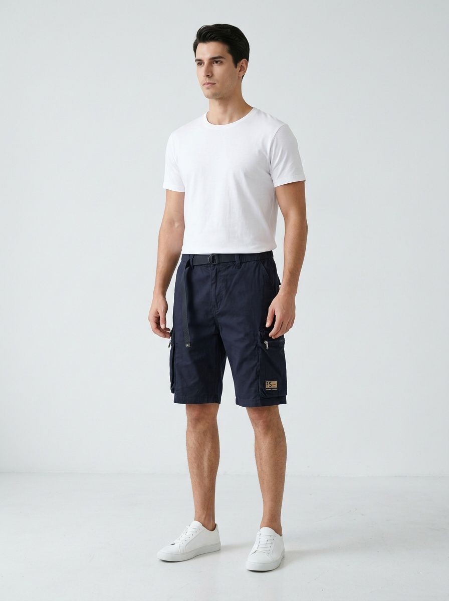 Stretch Fit Vintage Men's Cargo Pants for Casual Active Wear