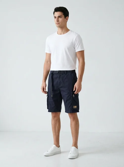 Stretch Fit Vintage Men's Cargo Pants for Casual Active Wear