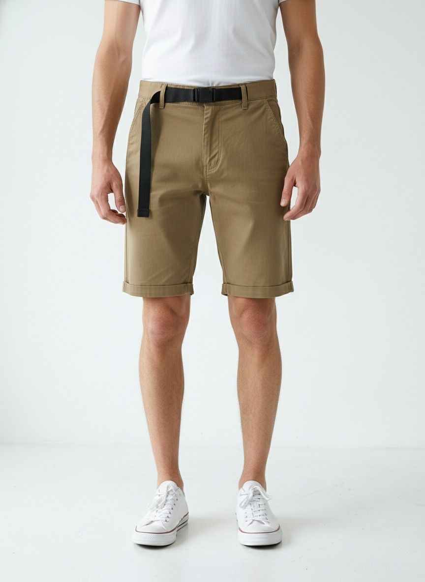 Relaxed Fit Versatile Men's Cargo Shorts for Summer Casual Wear