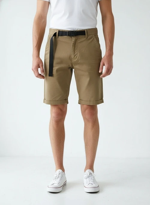 Relaxed Fit Versatile Men's Cargo Shorts for Summer Casual Wear