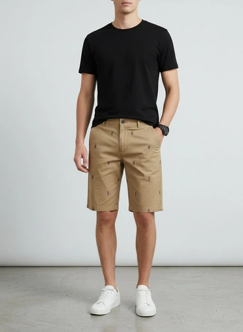 Relaxed Fit Streetwear Men's Cargo Shorts for Casual Summer Wear