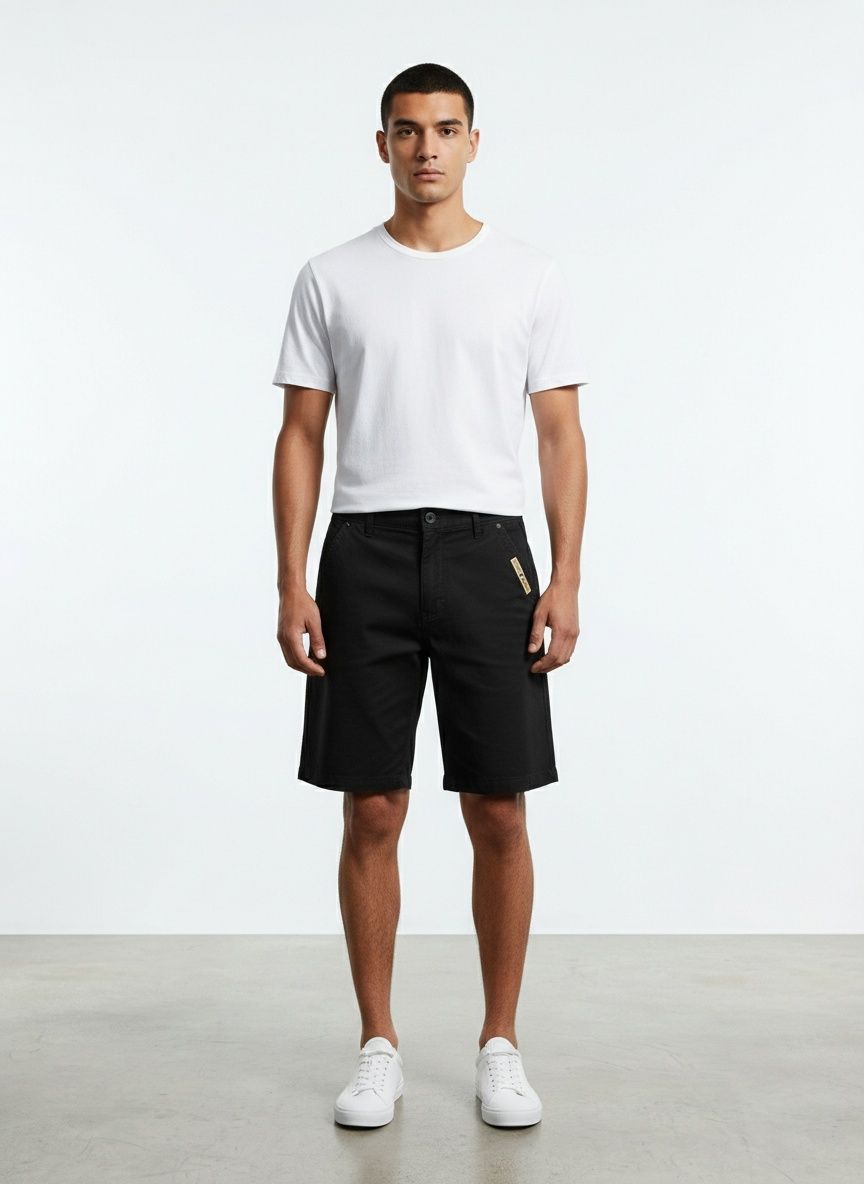 Lässige, dehnbare Vintage-Cargoshorts für Herren – perfekt für den Sommer und die Freizeit.