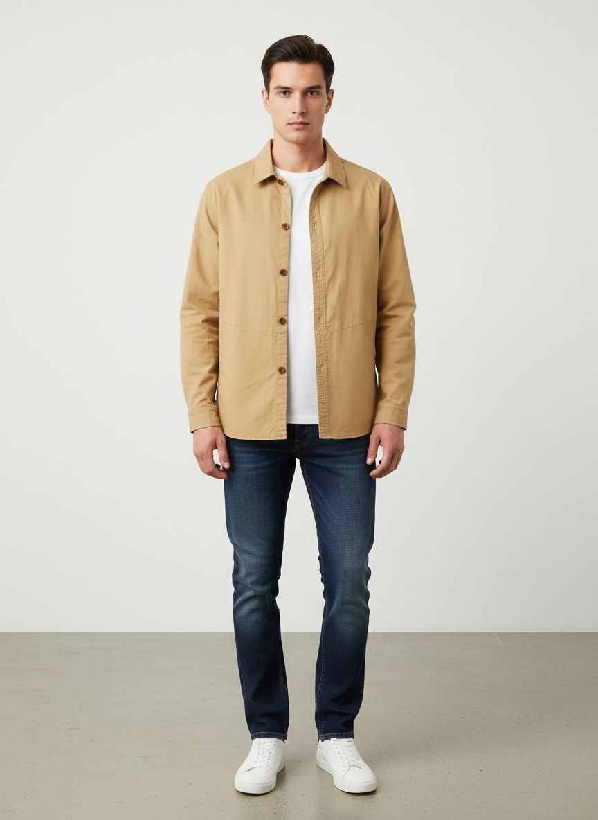 Minimalist Lapel Casual Men's Jacket