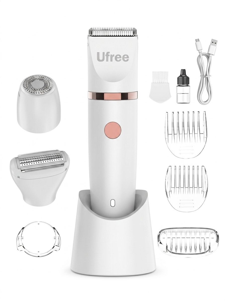 Women's Electric Shaver & Trimmer - Painless Wet/Dry