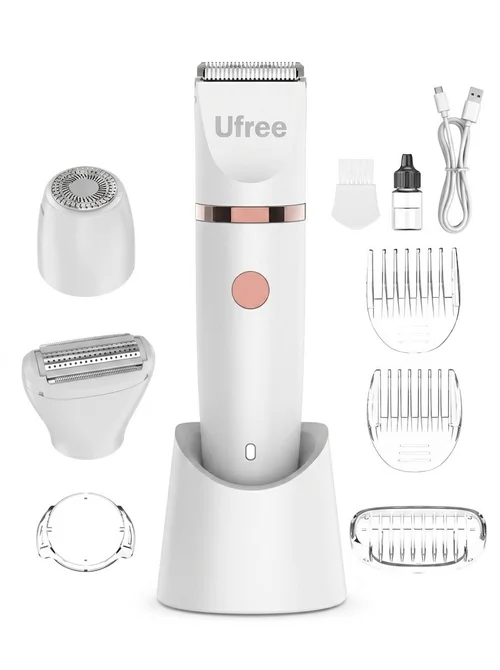 Women's Electric Shaver & Trimmer - Painless Wet/Dry