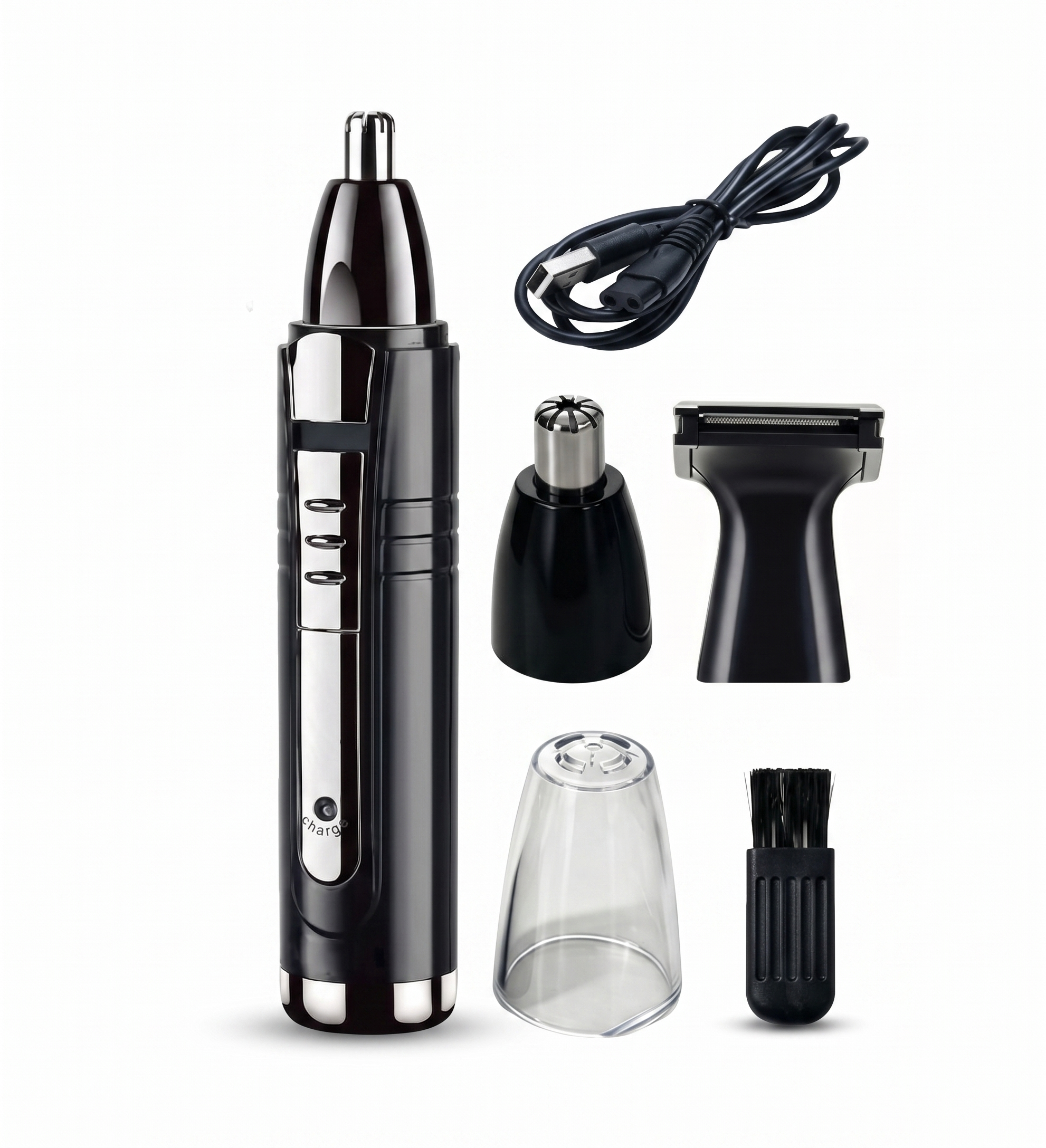 Precision 3-in-1 Electric Nose Ear Hair Trimmer & Shaver