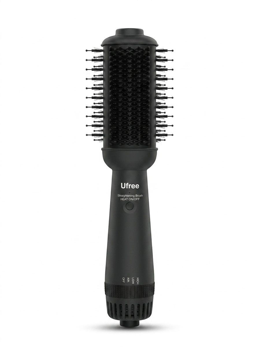 Hot Wind Comb Hair Dryer Brush - 2-in-1 Styler