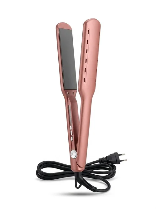 Wide Plate Hair Straightener - Fast Heating Flat Iron (EU Plug only)