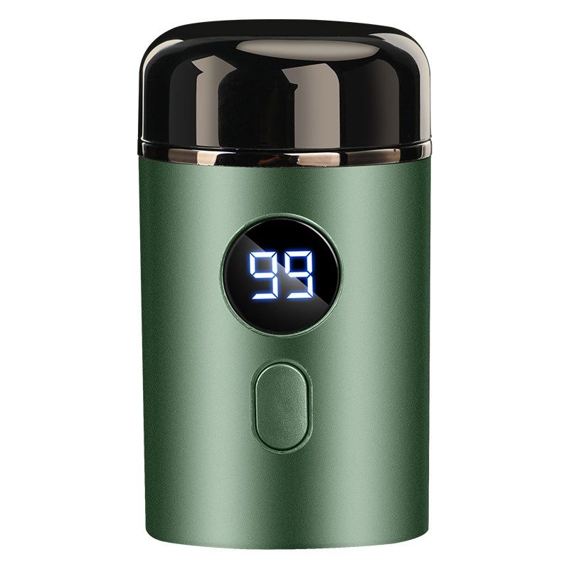 Draagbaar mini-elektrisch roterend scheerapparaat met LED-display