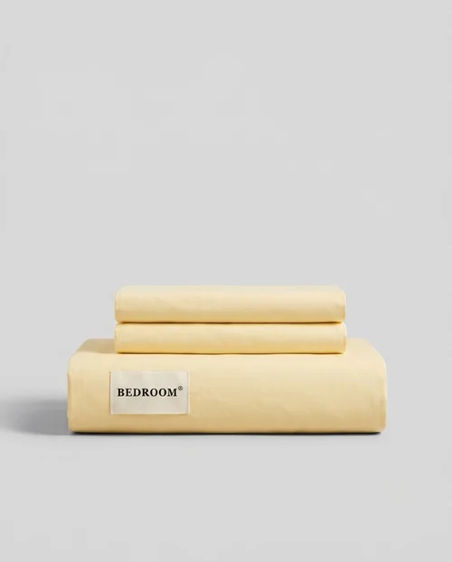 Brushed Grade A Pure Cotton Bed Sheet Set with Matching Pillowcases High Density Breathable Skin-Friendly Bedding