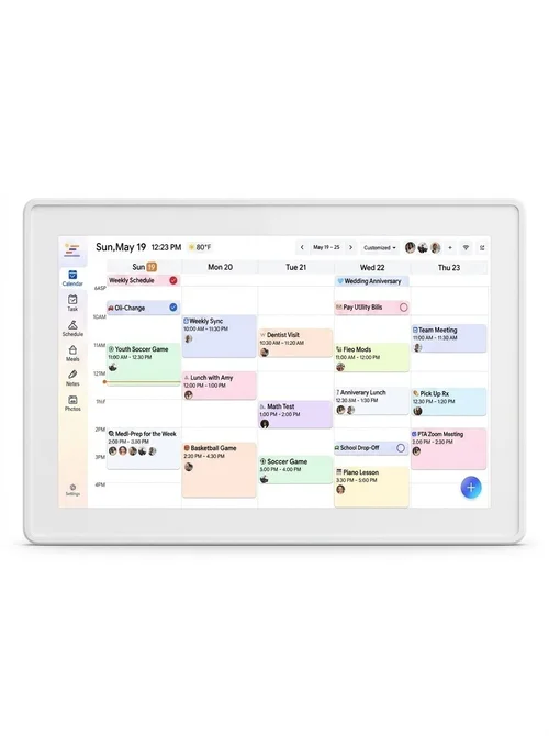 Kinstone 15.6 Inch Smart Family Calendar & Digital Photo Frame