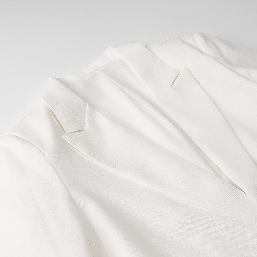 Linen Blazer Classic Fashion Women's Suit Jacket KUN-00003