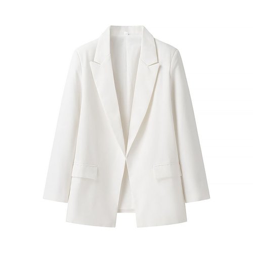 Linen Blazer Classic Fashion Women's Suit Jacket KUN-00003