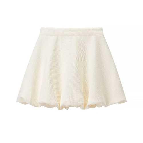 Conjunto de falda floral de dos piezas - Corte ajustado y elegante KUN-00061