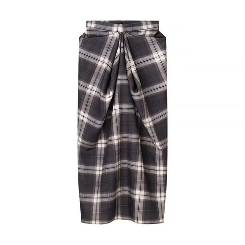 Gonna a quadri da donna - Versatile ed elegante KUN-00033