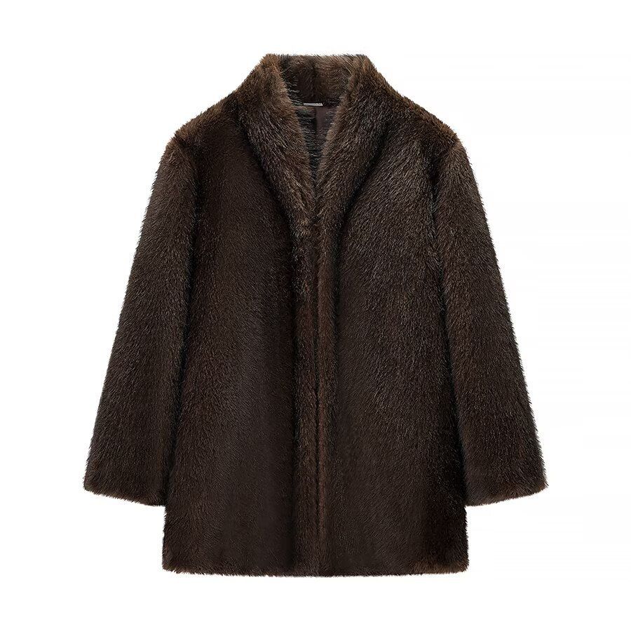 Fleece Jacket Stylish Casual Outwear KUN-00149