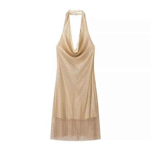 Women's Rhinestone Dress - Chic & Versatile KUN-00108