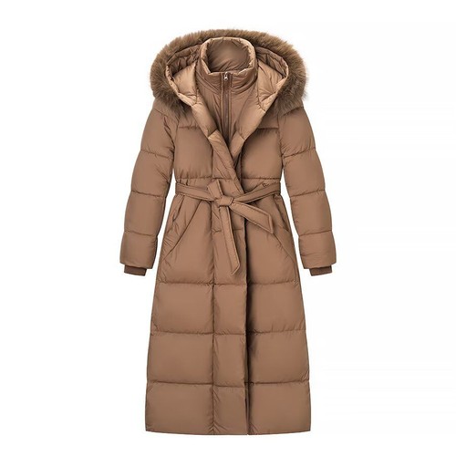 Women's Padded Long Coat Classic Fashion KUN-00020