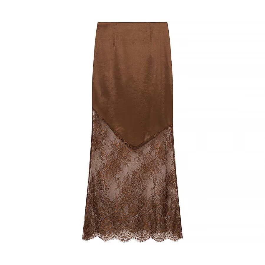 Lace Midi Dress Elegant Sexy Fashionable KUN-00001