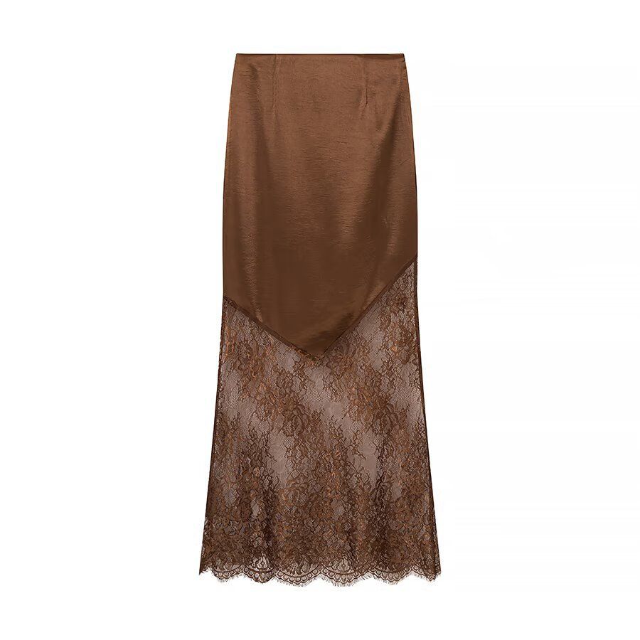 Lace Midi Dress Elegant Sexy Fashionable KUN-00001