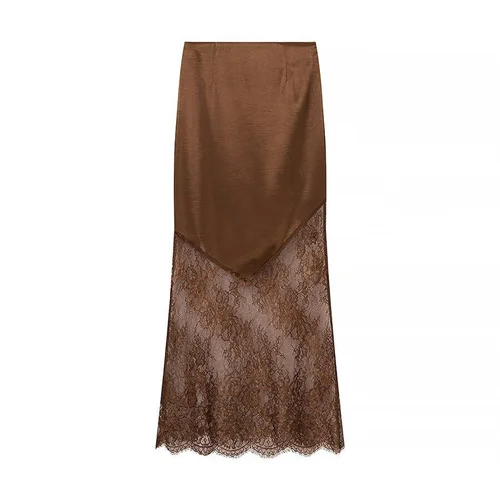 Lace Midi Dress Elegant Sexy Fashionable KUN-00001
