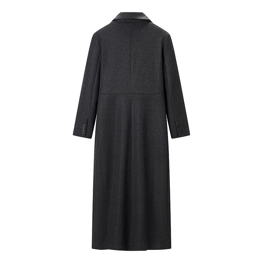 Wool Blend Overcoat - Stylish Mid-Length Outerwear KUN-00002