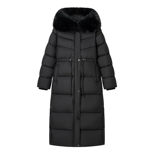 Women's Long Padded Cotton Coat - European Style Fashion KUN-00022