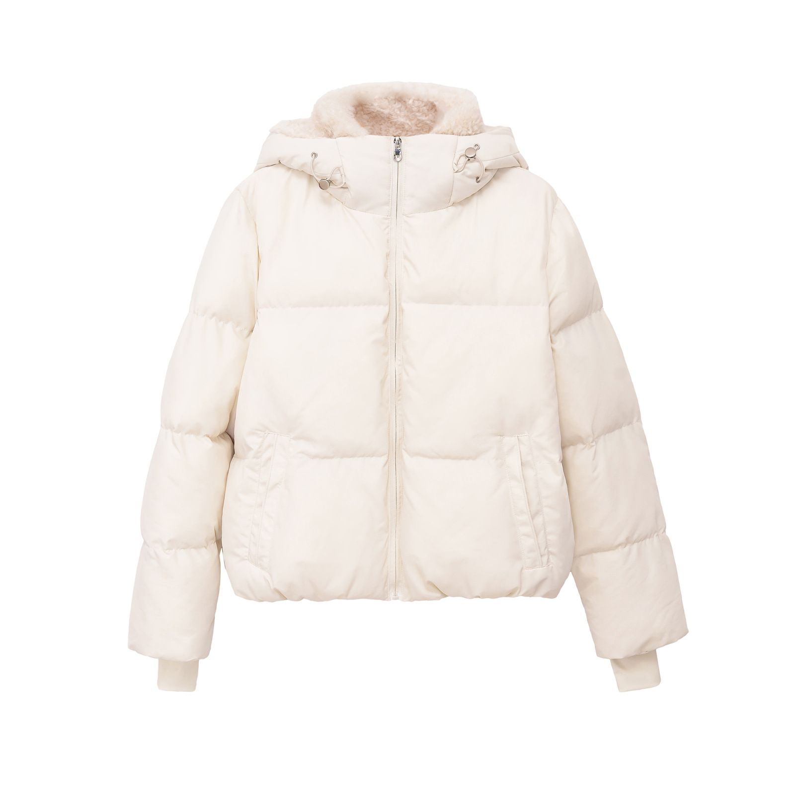 Fleece Hooded Jacket Women's Cotton Coat Outerwear KUN-00028