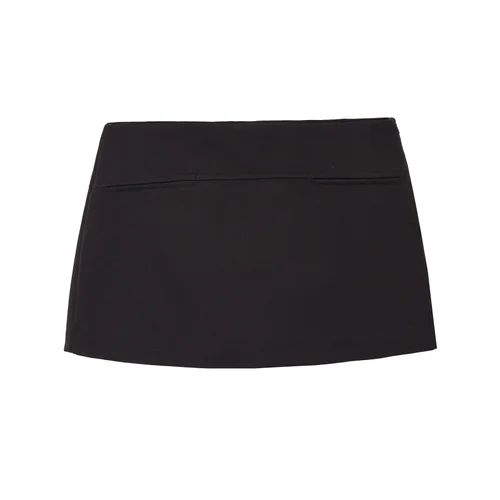 Damenrock mit Leopardenmuster in Braun - Vielseitiger Midirock KUN-00011