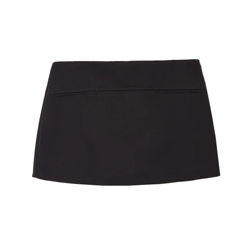 Women's Leopard Print Brown Skirt - Versatile Midi KUN-00011