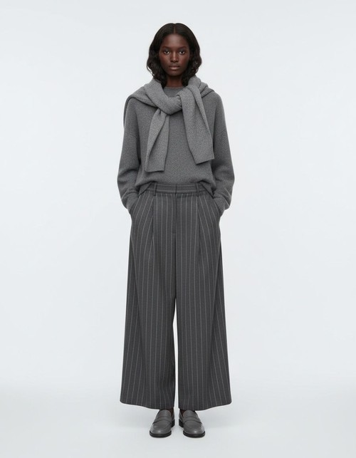 Women's Blazer Suit Set - Chic Wrap Style KUN-00015