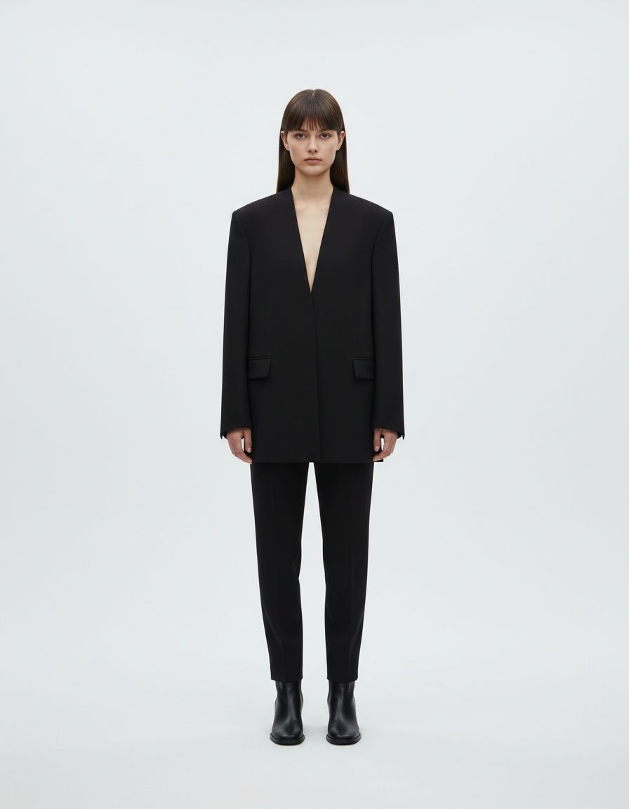 Blazer Dress Wrap Casual Suit - Trendy Chic European Style KUN-00014